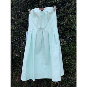 NWT Weddington Way Madeline halter bridesmaid dress in mint, size 2